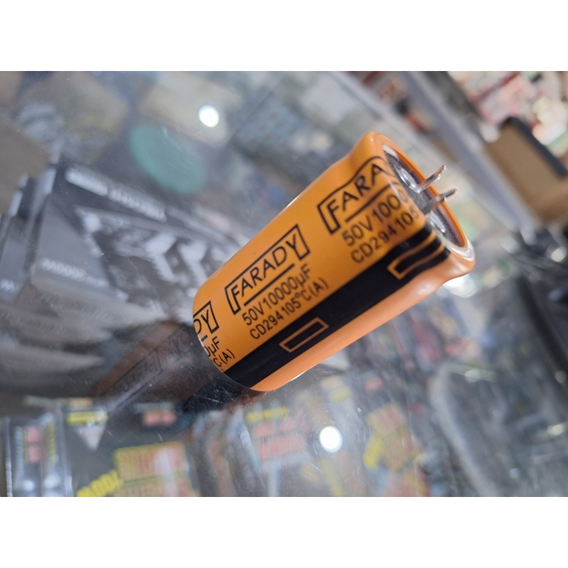 Elco 10.000uf 50v Capasitor Elco ORIGINAL FARADY BERKUALITAS