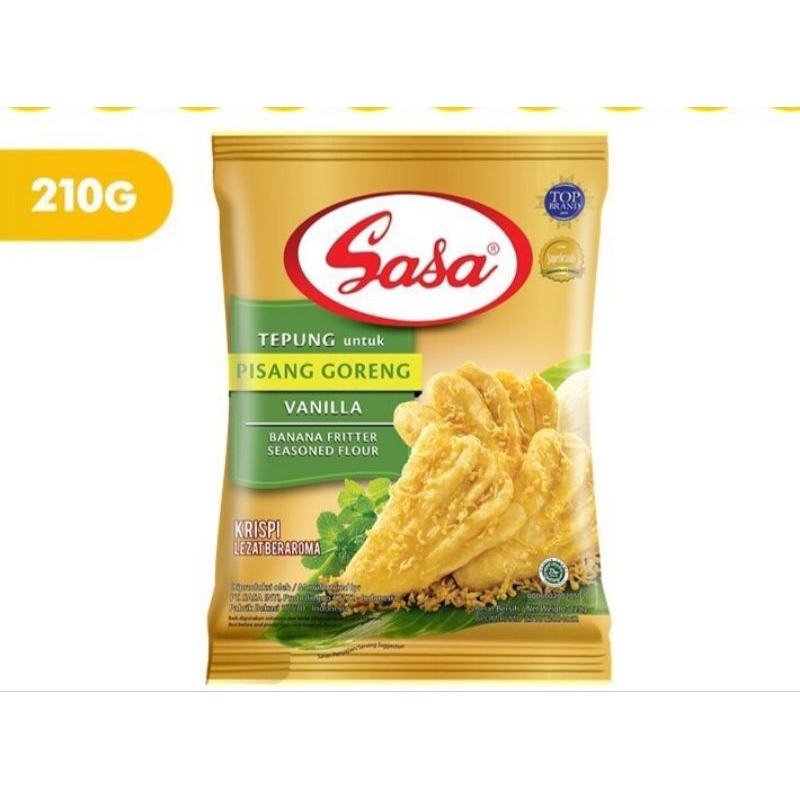 

Sasa Tepung Bumbu Serbaguna Original / Pisang Goreng Vanilla / Tepung Bakwan / Tepung bumbu KentuckyOriginal