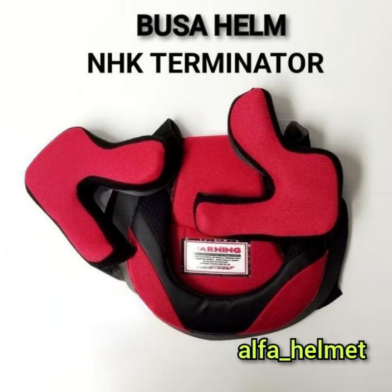 Busa Set Helm NHK TERMINATOR / Busa Pipi Helm NHK TERMINATOR / Busa Set NHK TERMINATOR ||| PREMIUM