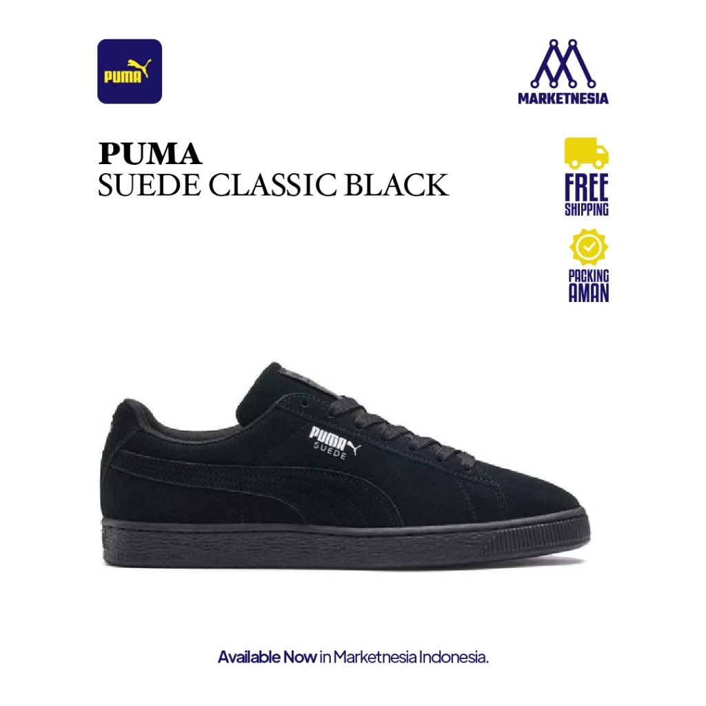 Puma Suede Classic Black Original BNIB