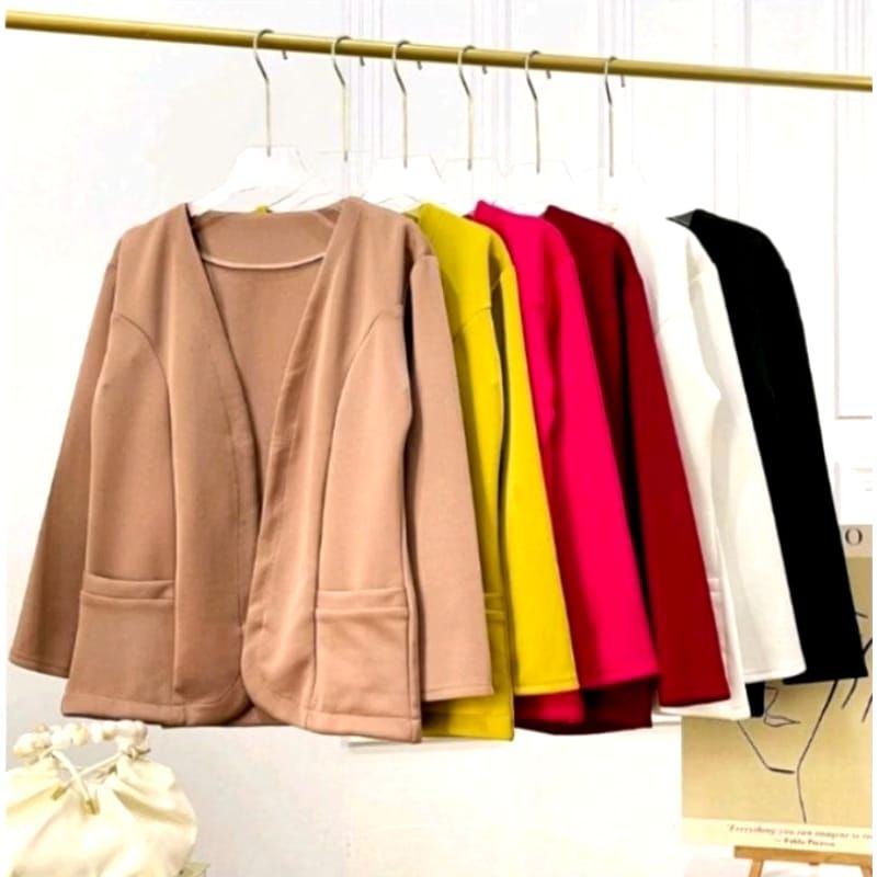 blazer wanita hijab /blezer scuba premium