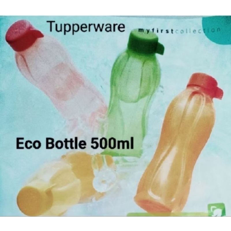 Tupperware Eco Bottle 500ml jadul / Tempat botol minum tutup ulir
