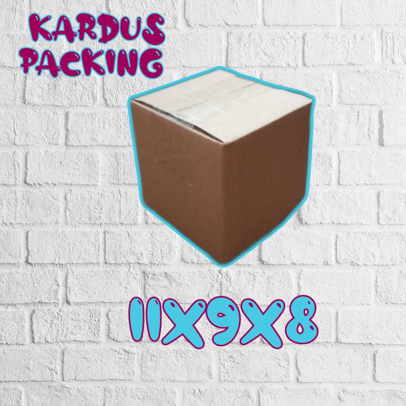 

kardus packing UK 11x9x8ardus besar kardus kecil