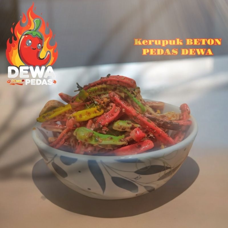 

Kerupuk Beton Dewa Pedas