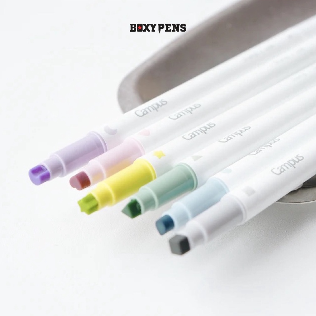 

KODE D8I3 Kokuyo Campus Stamp Line Marker DoubleSide Highlighter