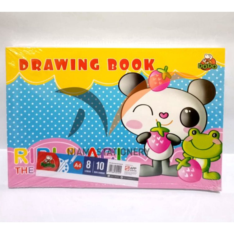 

Produk Trending SATU PACK 1 PCS x 8 LEMBAR Drawing Book Buku Gambar A4 Dodo Buku Gambar Dodo