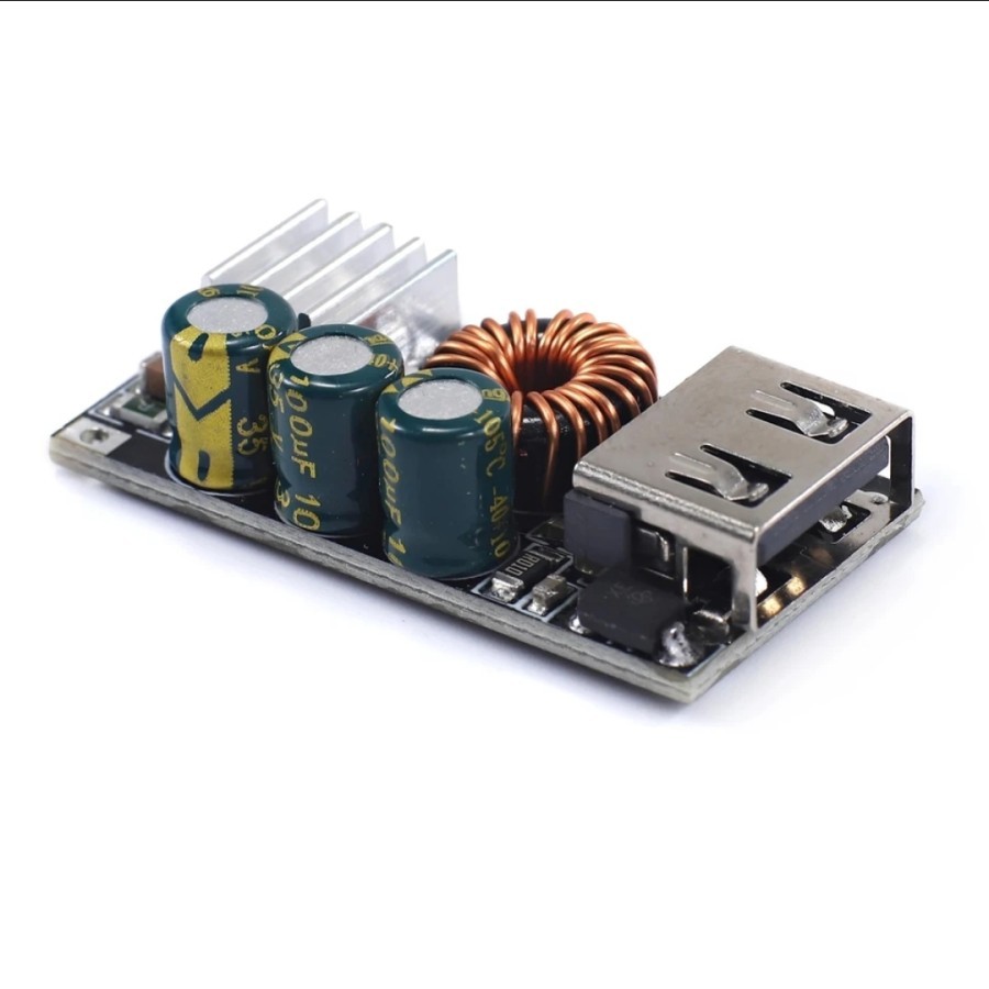 BERMUTU DC Auto Step Up Step Down Module Fast Charging Module Cas HP QC 3.0 / modul cas hp **