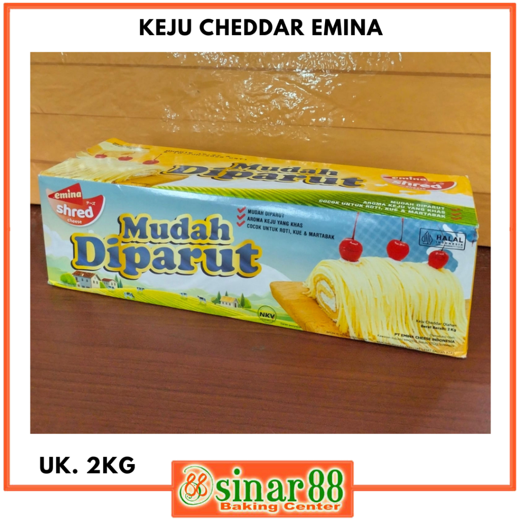 

KEJU EMINA SHRED MUDAH DIPARUT 2KG