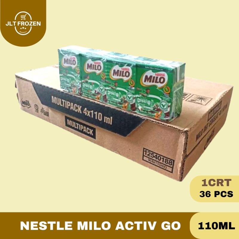 

Nestle Milo Activ Go / Milo Susu Malt & Coklat Kotak / DUS 110ml x 36PCS