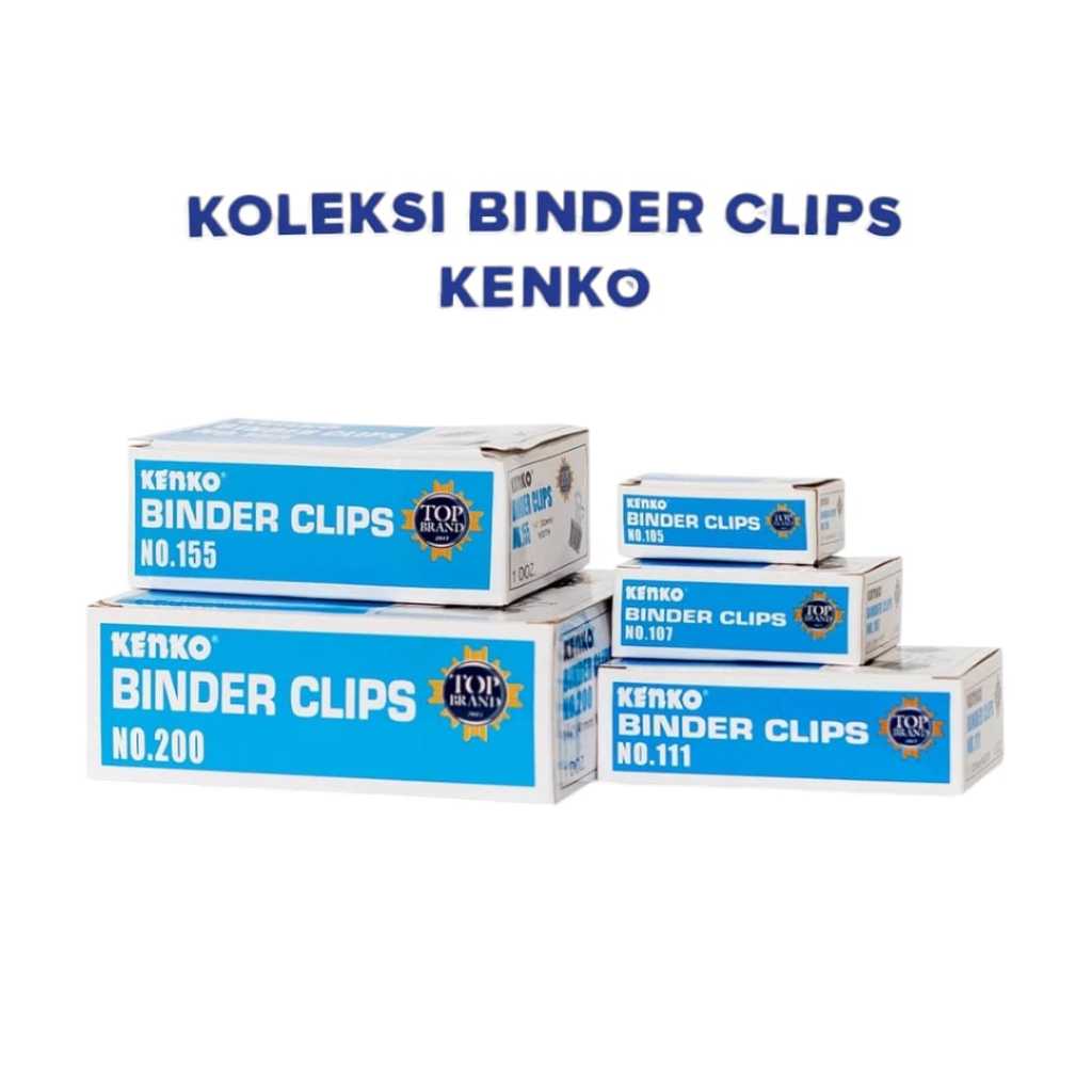 

Binder Clip Kenko No.260/200/155/111