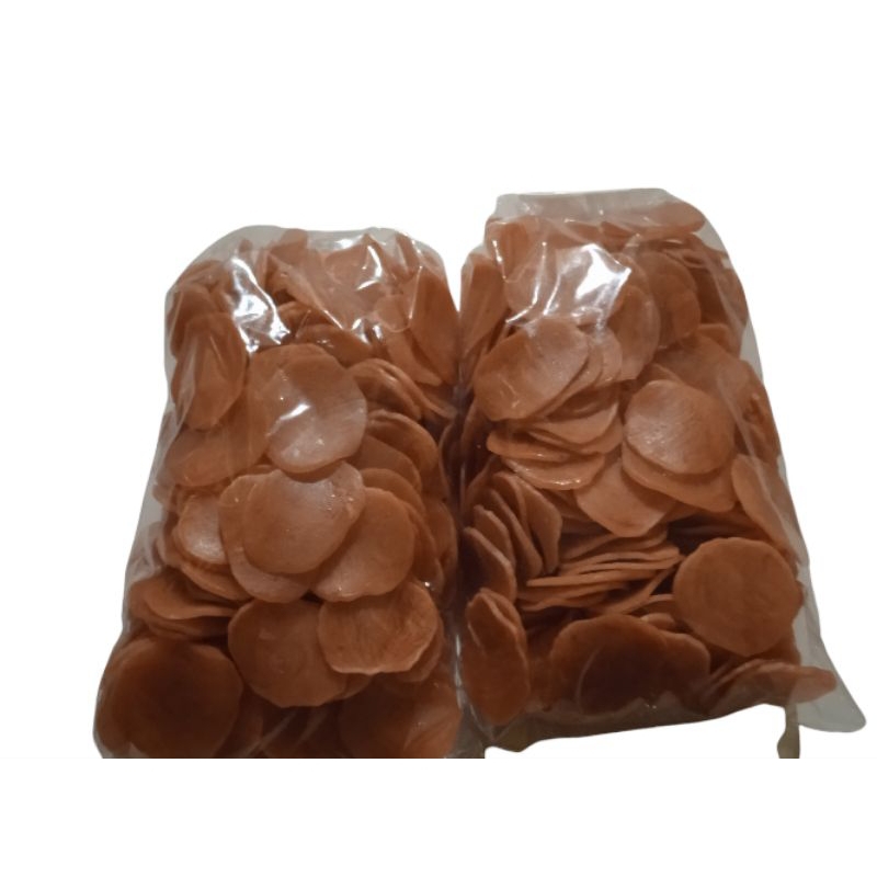 

Krupuk terasi kemasan 250gr 500gr dan 1Kg