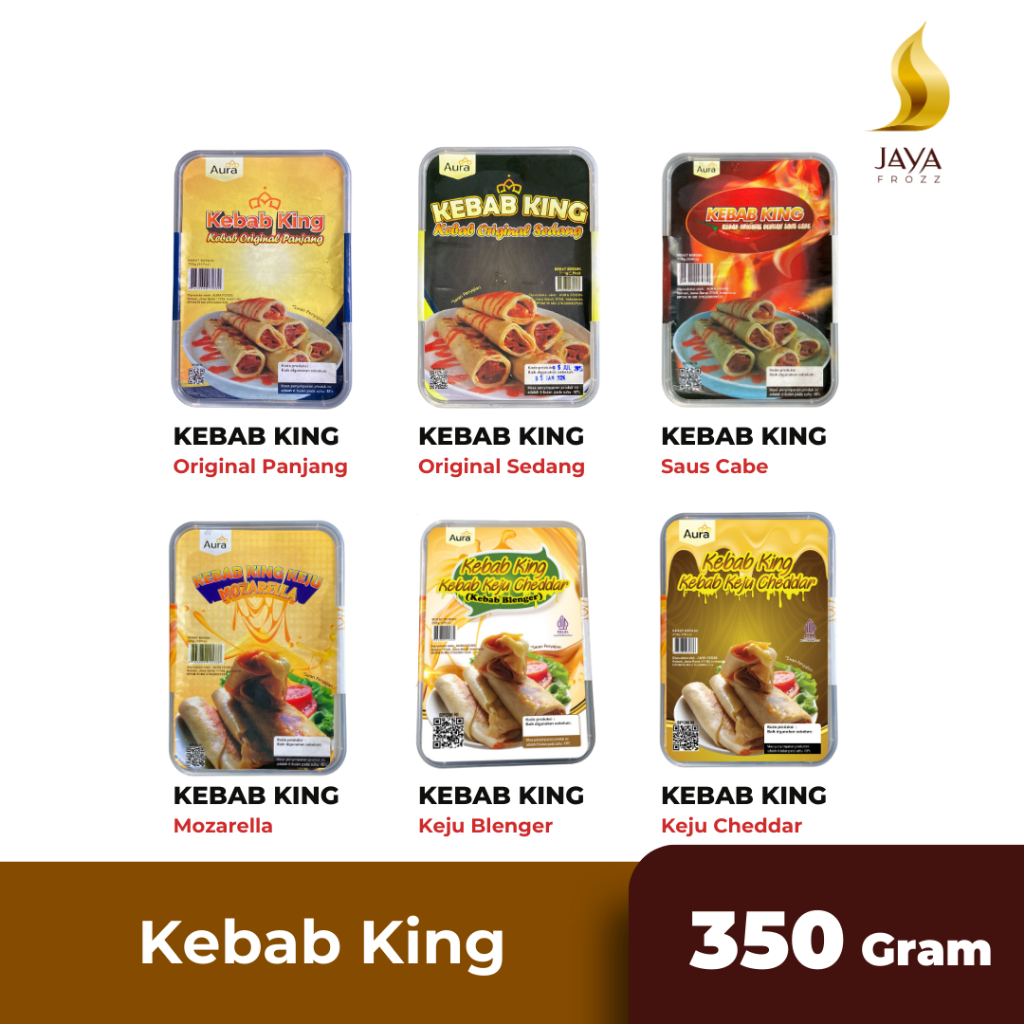 

KEBAB KING MY AURA UKURAN 350GR