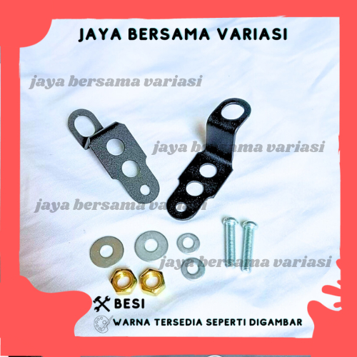 BRACKET DUDUKAN LAMPU TEMBAK KOLONG D2 VARIO 125 OLD BOHLAM