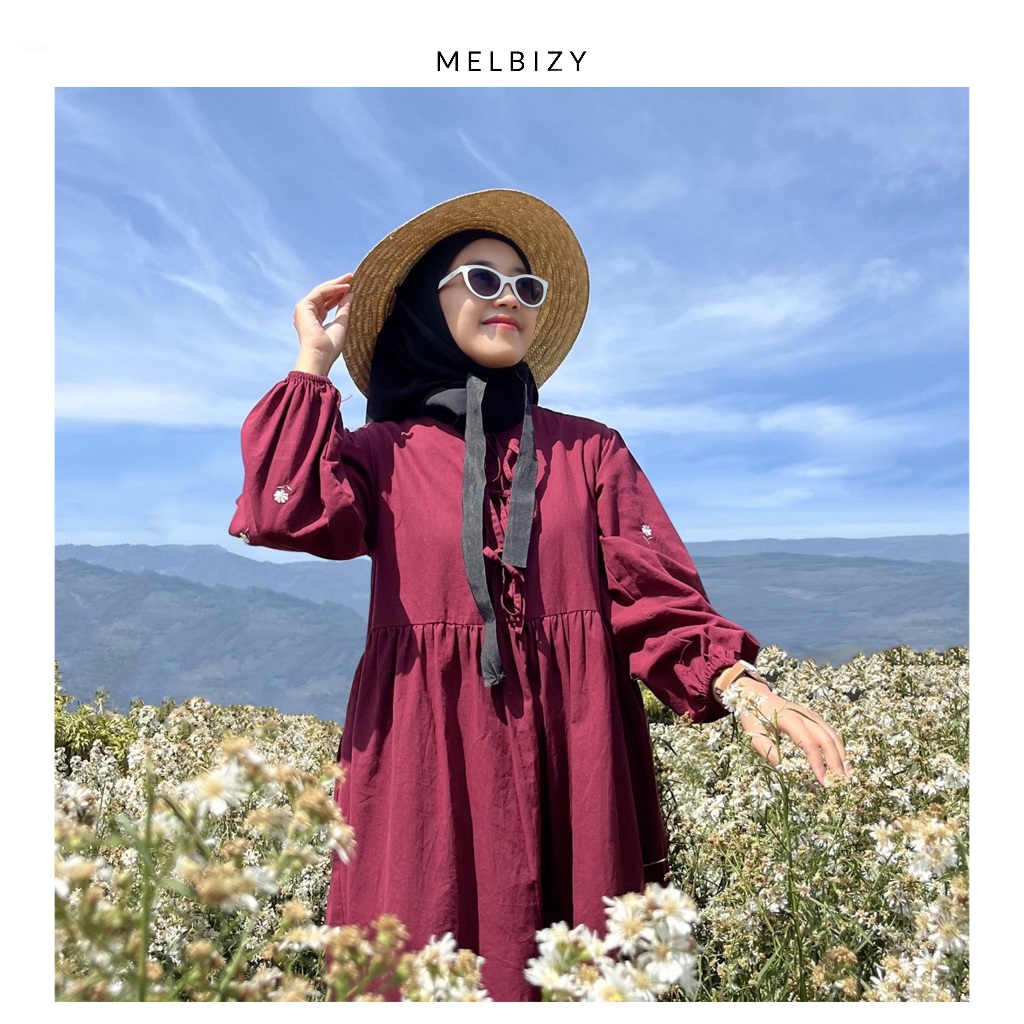 MELBIZY Daissy Dress | Gamis Aestetik