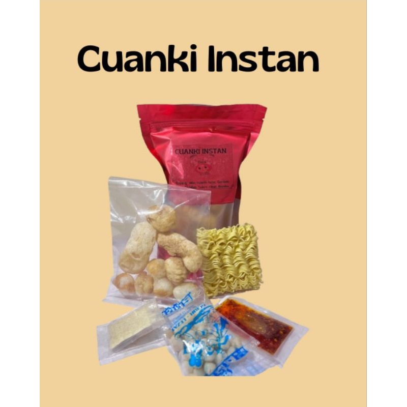 

cuanki instan 1 bungkus