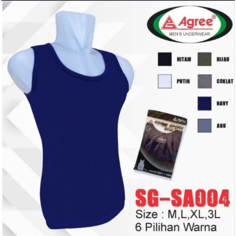 singlet pria agree /singlet pria murah