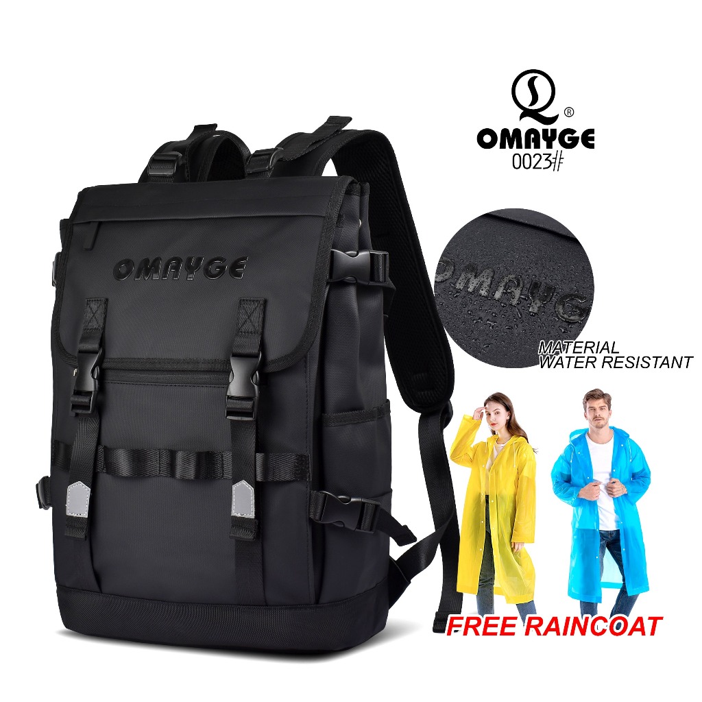 Omayge Tas Ransel Omayge 0023 Tas Backpack Cowok Tas Laptop Kerja Pria