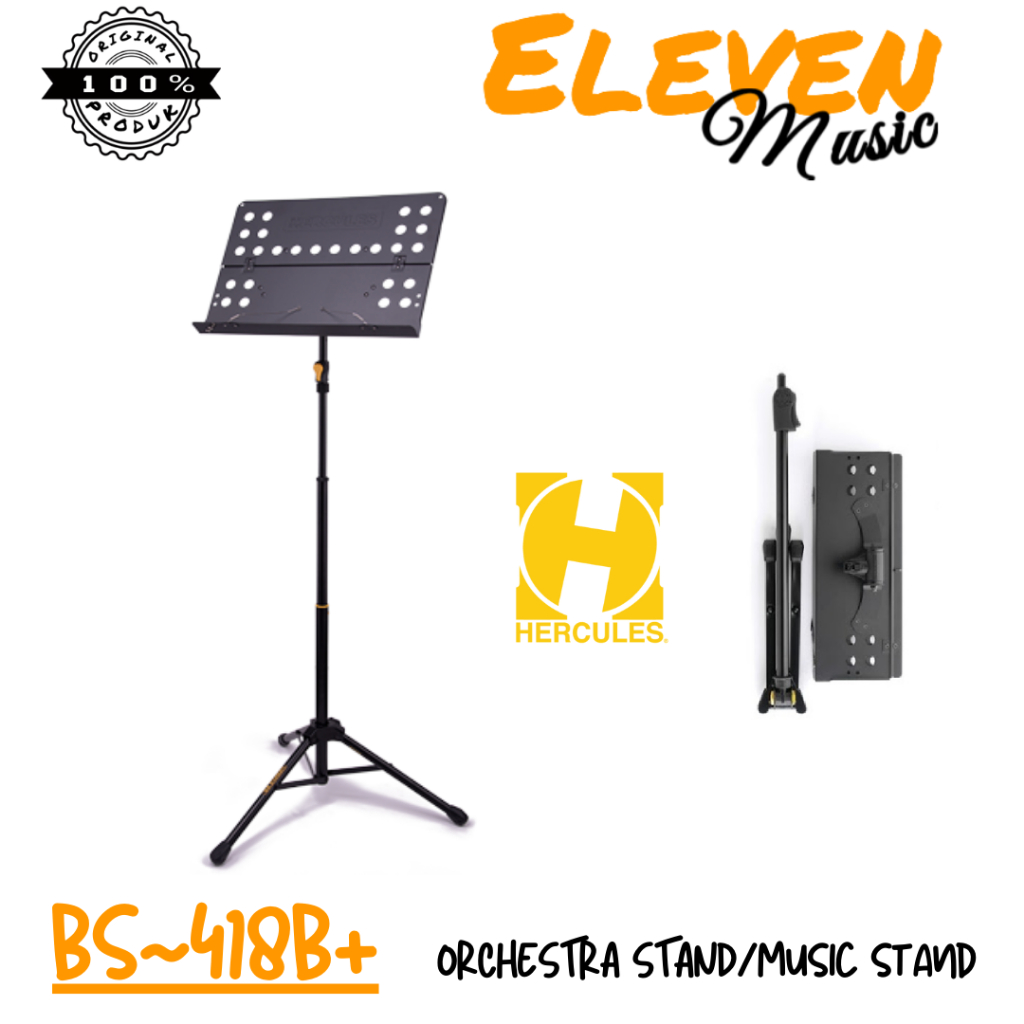Hercules BS418B Plus Orchestra Stand BS-418B Stand Book Partitur