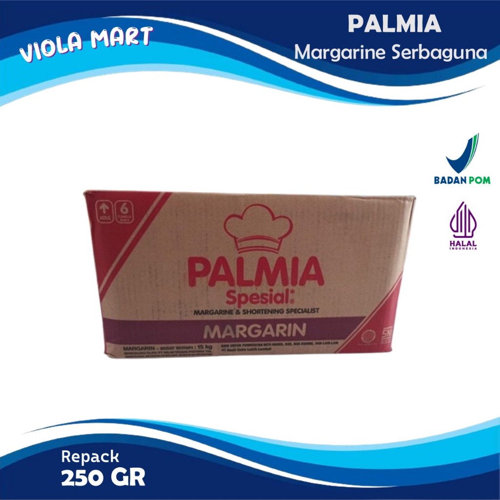 

Margarine Serbaguna / Mentega PALMIA SPECIAL 250gr {Tersedia Harga Grosir}