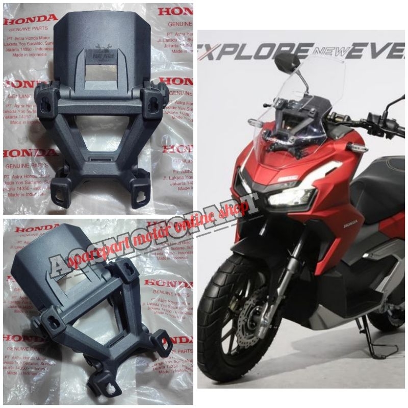 dudukan breket bereket visor winshield honda adv 150 adv 160 original honda adv 150 160