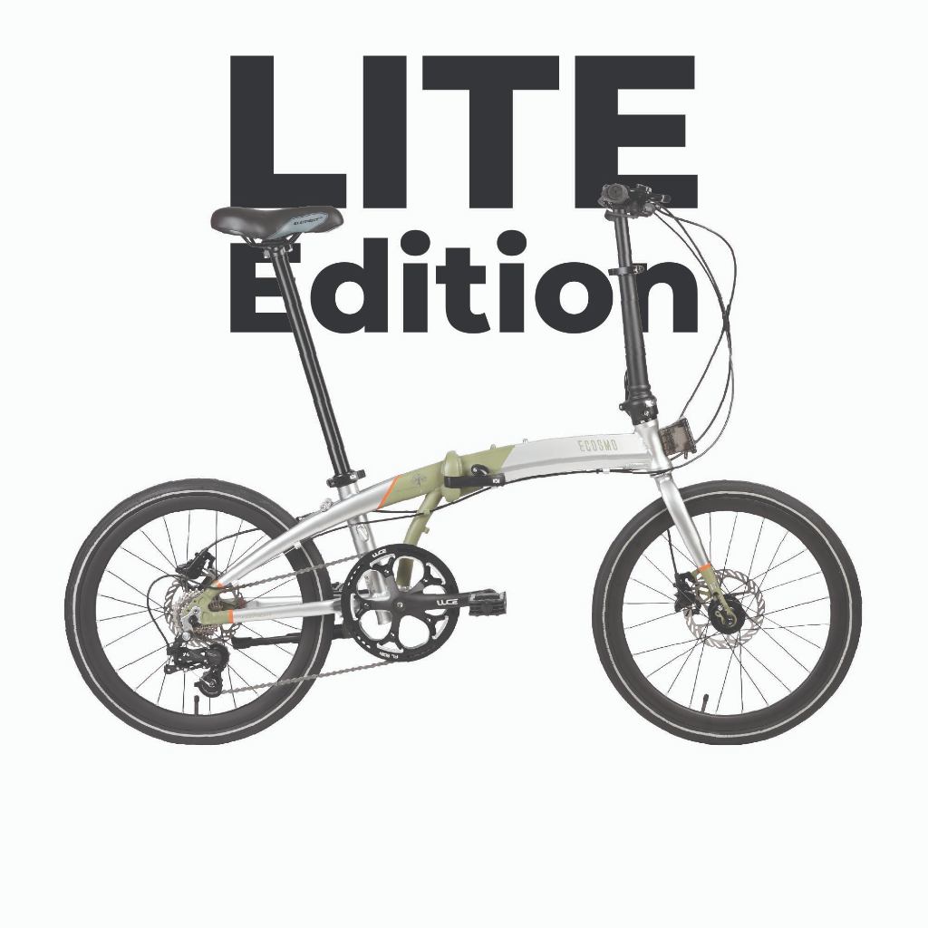 SEPEDA LIPAT / FOLDING BIKE ELEMENT ECOSMO SAVE THE EARTH 10 SP SOPHIA LATJUBA EDITION (LITE)