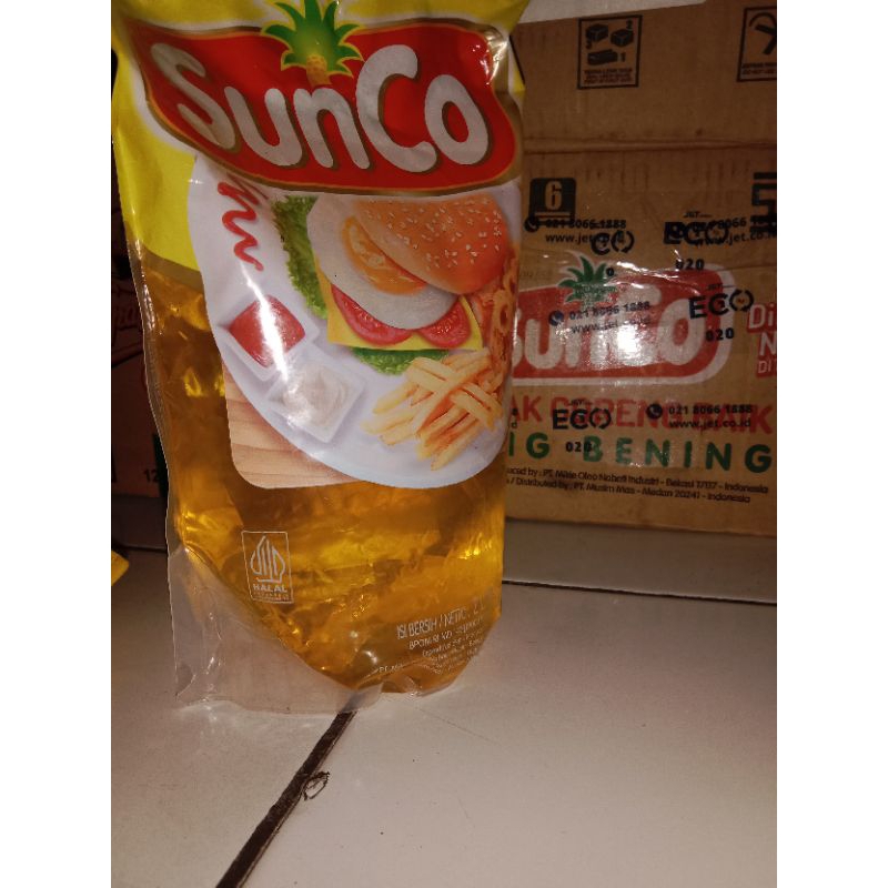 

minyak SunCo 2L dengan harga yang tr jangkau