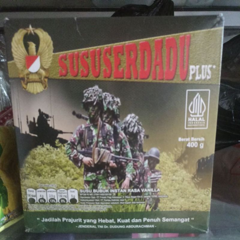 

SUSU SERDADU TNI VANILA