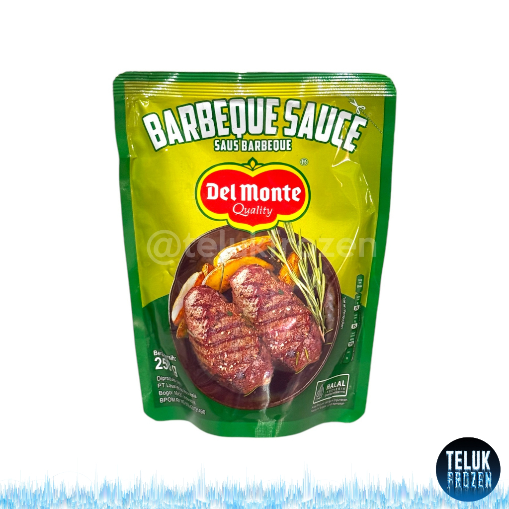 

Del Monte Barbeque Sauce 250gr Saus BBQ 250 g gram Delmonte Saos Barbekiu Halal Premium Quality Cocol Steak Bumbu Masak Enak Instan Bakar Grill