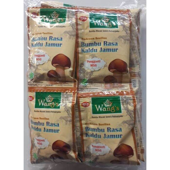 

WANG'S Bumbu Kaldu Rasa Jamur WANG S Sachet 1 Rnceng isi 12 Pcs 6 gr Seperti Totole