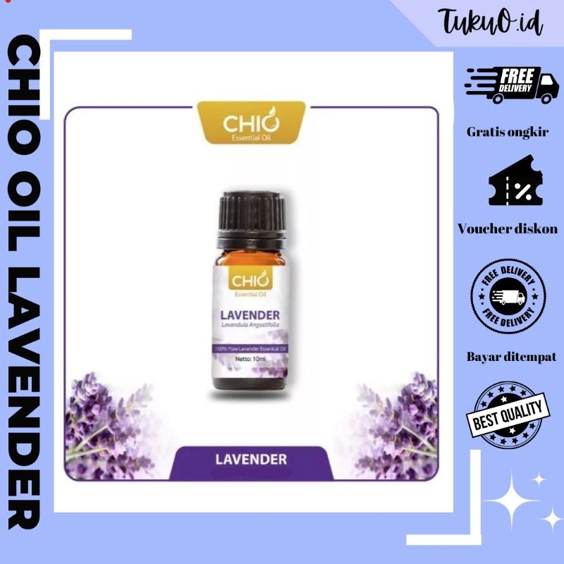 Chio Essential Oil Aromatherapy Minyak Aromaterapi Diffuser Humidifier 10ml - Lavender