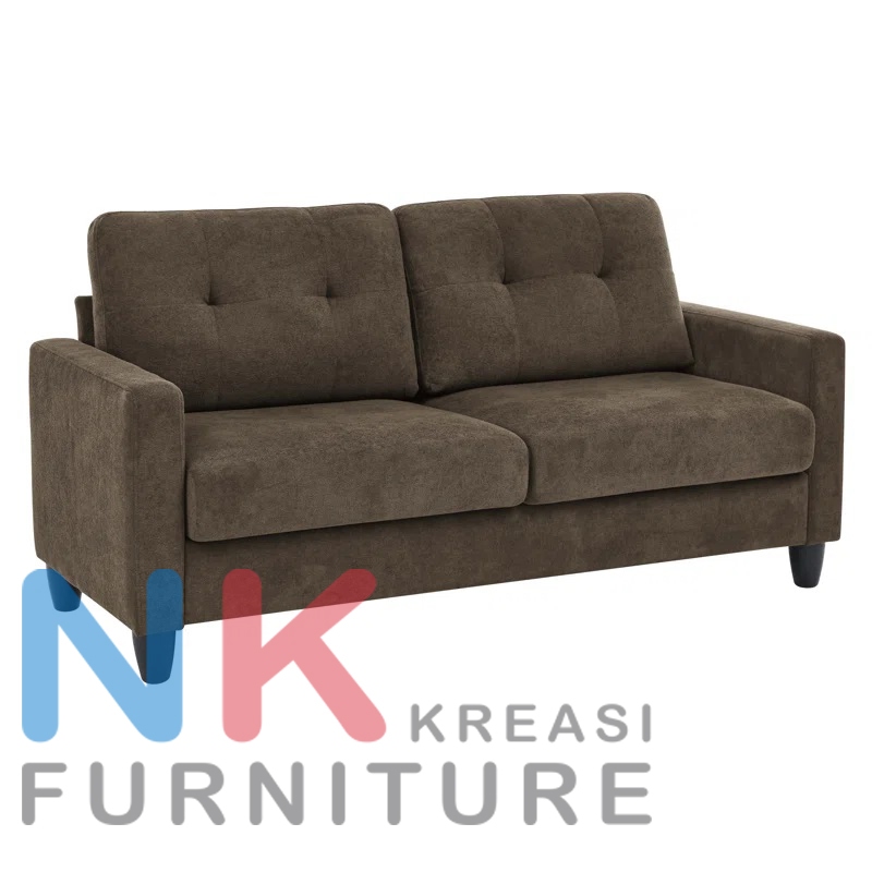Oleander Sofa Kursi Tamu Minimalis, Sofa 2 Seater, Sofa 2 Dudukan jumbo