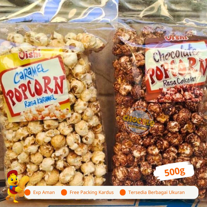 

PROMO 2.2 OSIHI POPCORN 500G || PUSAT GROSIR SNACK DAN COKLAT KILOAN ORIGINAL || CEMILAN INDOFOOD