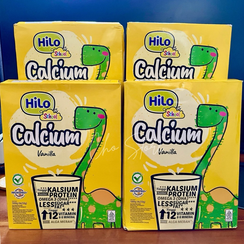 

HiLo School Vanilla 1000 gram - Susu Tinggi Kalsium Lebih Rendah Lemak