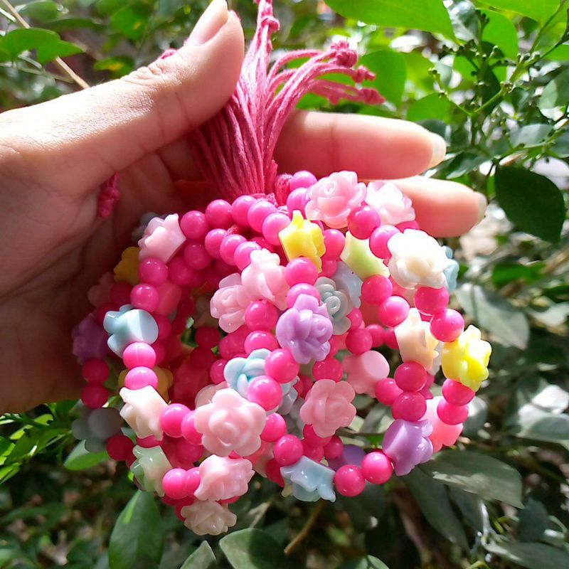 Gelang Mote Bunga Mawar