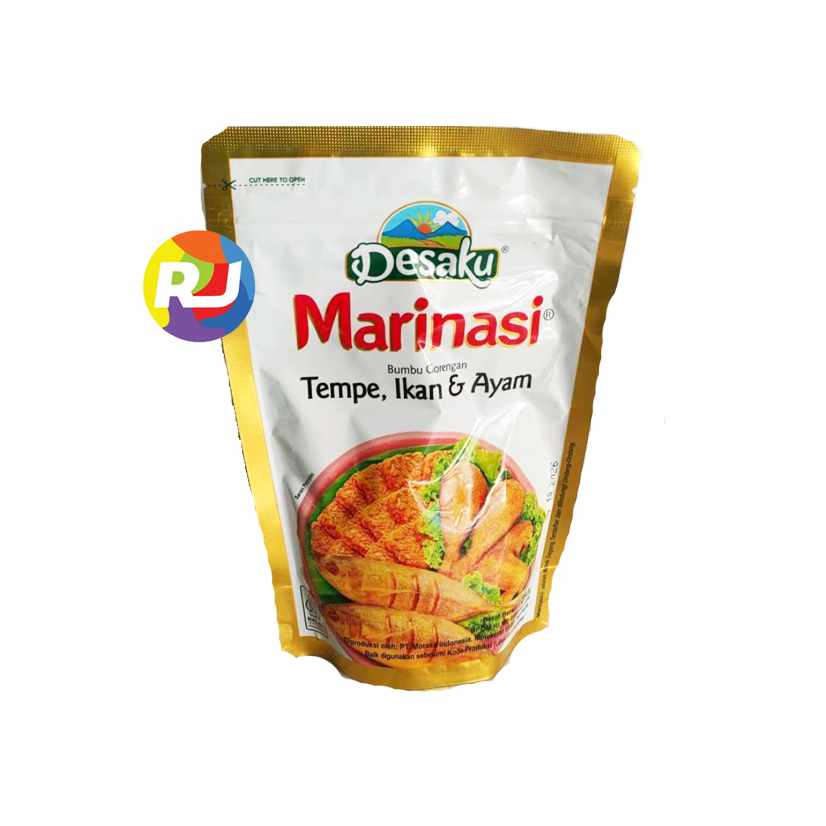 

Desaku Marinasi Bumbu Masak Bubuk Pouch 100gr - Marinasi Tempe Ikan Ayam / Ketumbar / Kunyit / Cabe / Bawang Putih