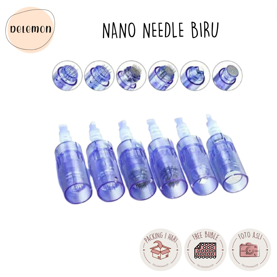 

WARNA BIRU Jarum Needle BIRU Nano needle 36 Needle 12 Needle 1R 3R sulam Mesin DR PEN Drpen A1