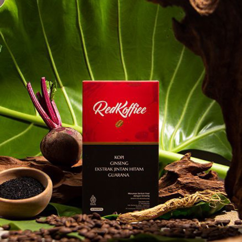 

Kopi Merah Original Red Koffiee Armina daily 1 box isi 10 sachet