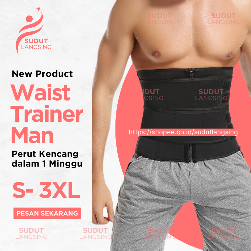 Korset Pelangsing Pembakar Lemak Pengecil Perut Buncit Pria Wanita Olahraga Gym Fitness Sport Pereka