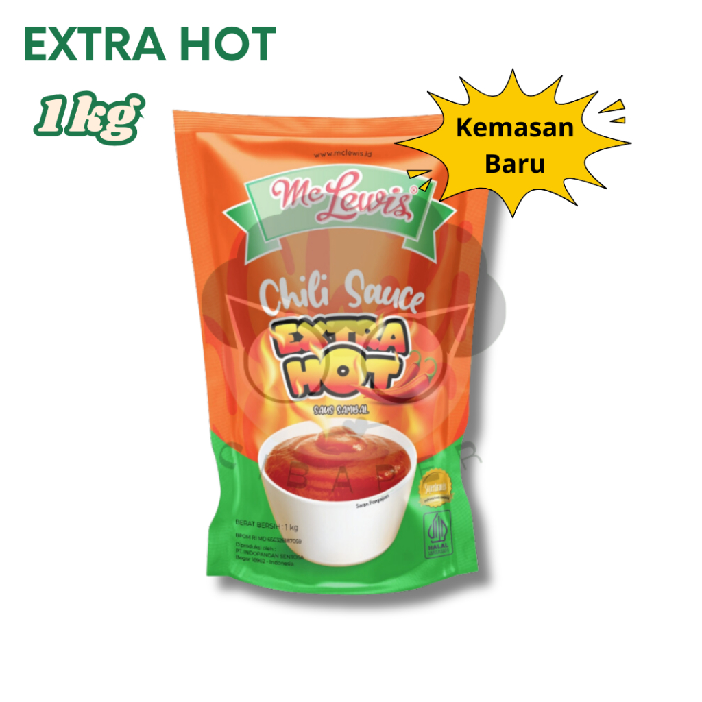 

Extra Hot 1kg / Sambal Extra Pedas 1kg