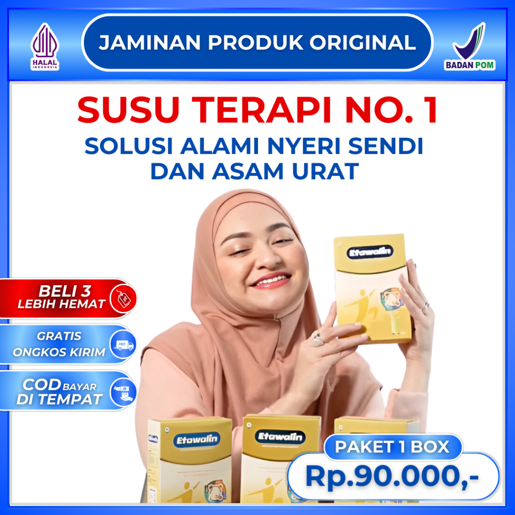 

Etawalin Susu Kambing Etawa Original 100% - Untuk Nyeri Sendi Kolesterol Asam Urat Rematik 200 gram