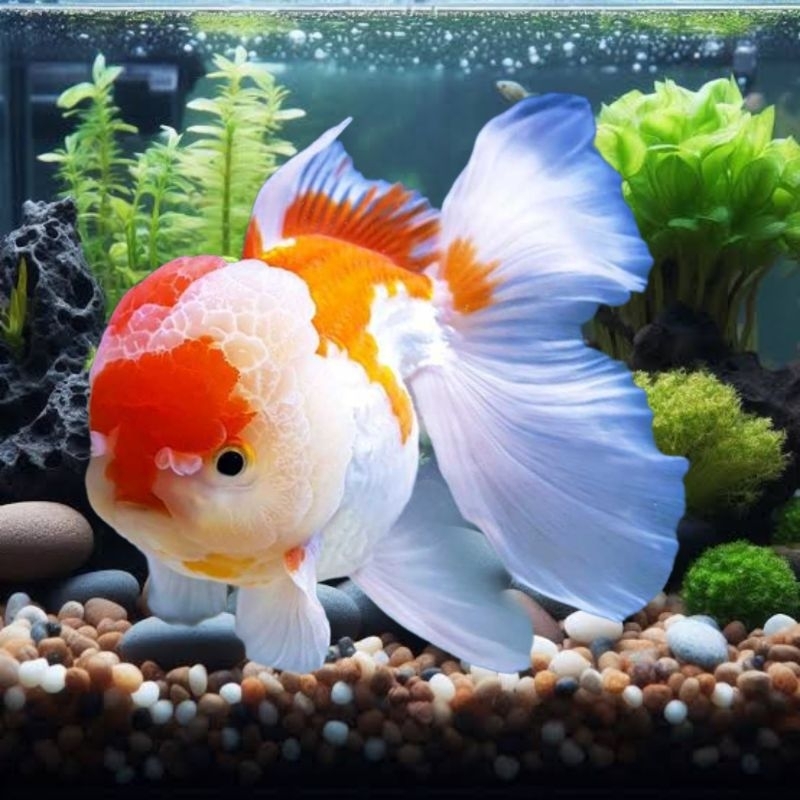 IKAN KOKI ORANDA ROSETAIL JUMBO IKAN HIAS AQUARIUM KHUSUS PENGIRIMAN INSTAN SAMEDAY