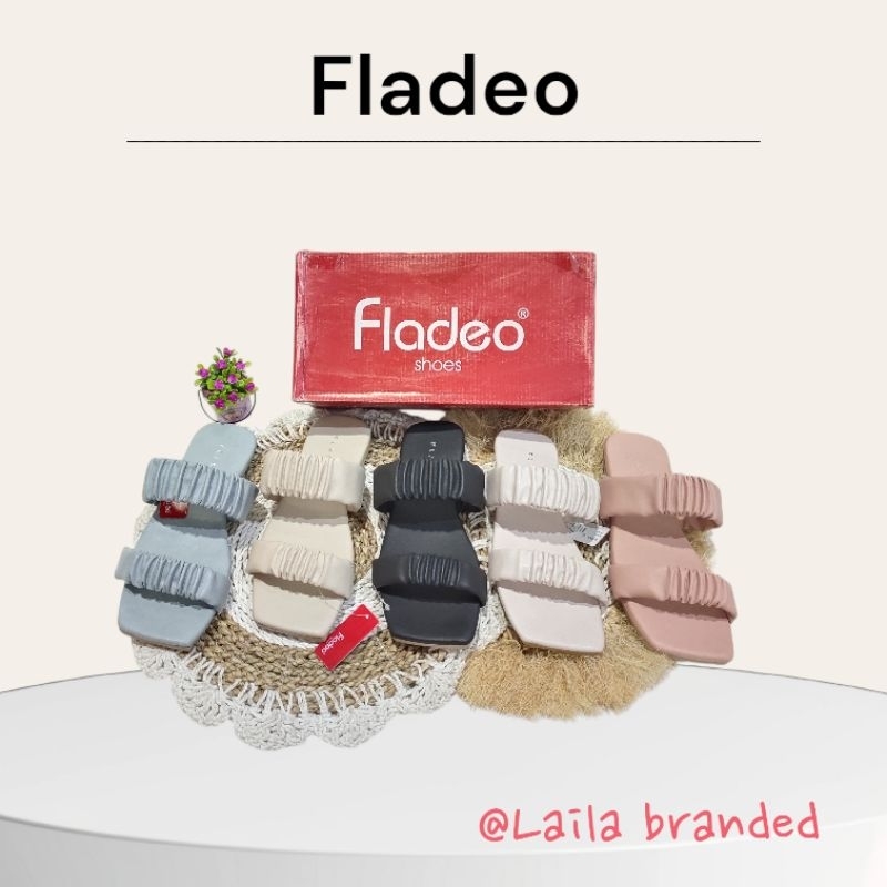 ‼️ LAILA BRANDED ‼️ SANDAL TEPLEK CEWEK FLD/ SANDAL SLOP CEWEK (LDS556-2,TP)