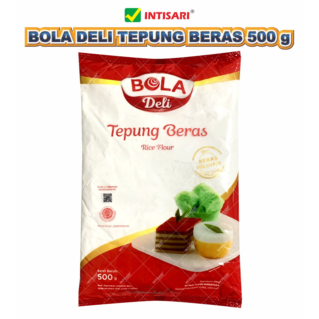 

BOLA DELI TEPUNG BERAS 500 G