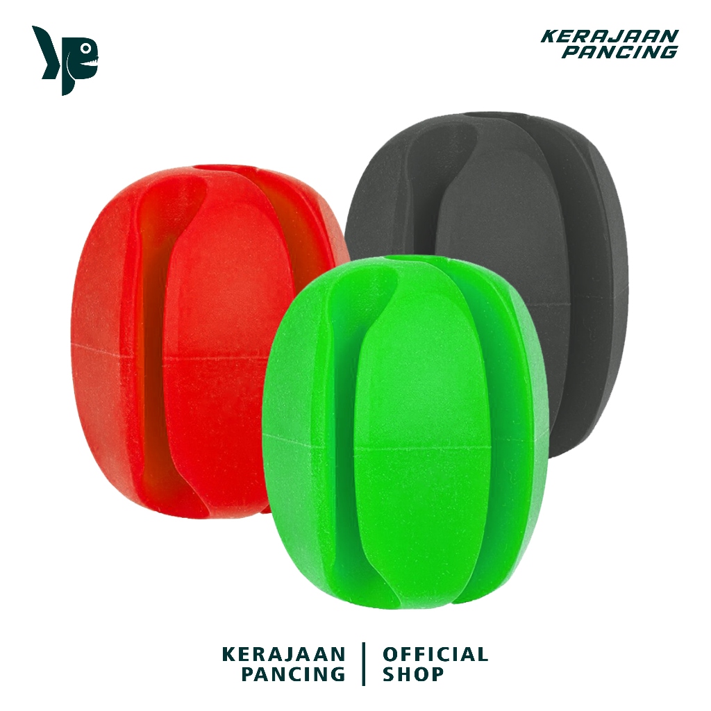 KERAJAAN PANCING -Karet Pelindung Joran Pancing Pengikat Joran Pancing Bentuk Bahan Karet Lembut