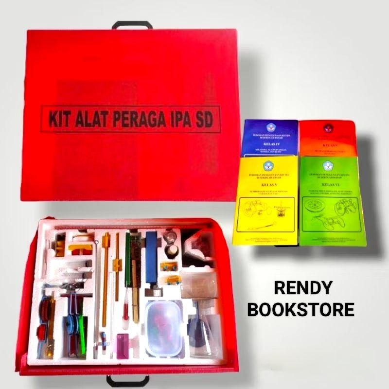 

KIT ALAT PERAGA IPA SD MERAH 71 MACAM ORIGINAL