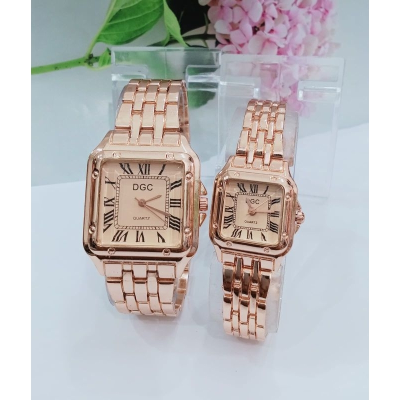 JAM TANGAN COUPLE MODEL PETAK