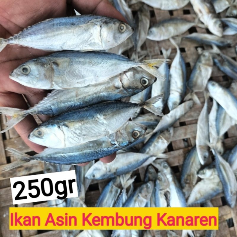 

250gr Ikan Asin Kembung Kanaren Ikan Asin Kering