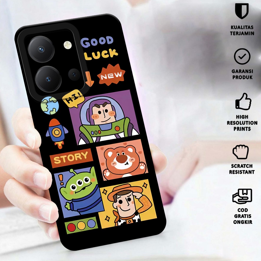 Softcase Vivo Y27S - Case Vivo Y27S - Casing Hp Vivo Y27S Motif TOY STORY - Case Hp Vivo Y27S - Casi