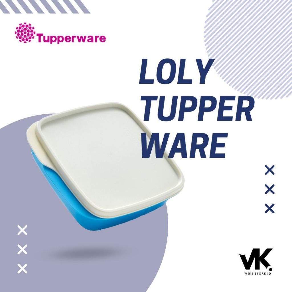 Lolly Tupperware Tempat Makan Sekat