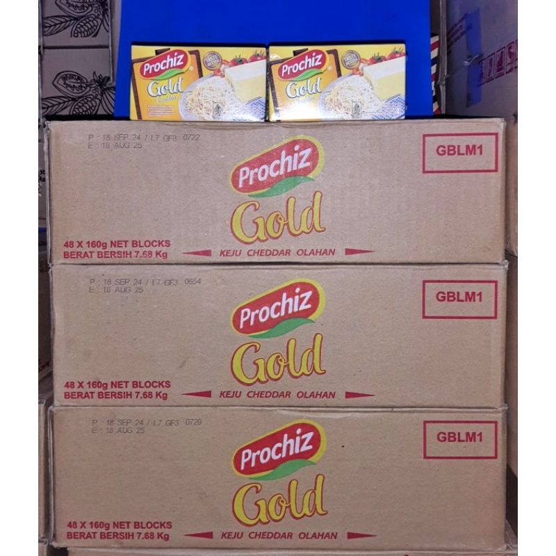 

PROCHIZ GOLD 160GRx48(KARTON)